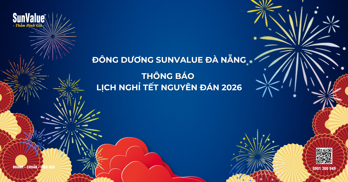 ĐÔNG DƯƠNG SUNVALUE ĐÀ NẴNG THÔNG BÁO LỊCH NGHỈ TẾT NGUYÊN ĐÁN 2026