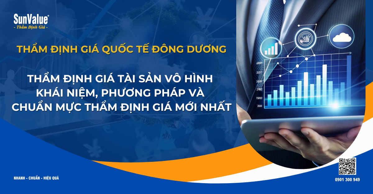 THẨM ĐỊNH GIÁ TÀI SẢN VÔ HÌNH: KHÁI NIỆM, PHƯƠNG PHÁP VÀ CHUẨN MỰC THẨM ĐỊNH GIÁ MỚI NHẤT