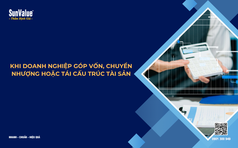 thẩm định giá doanh nghiệp cho mua bán chuyển nhượng