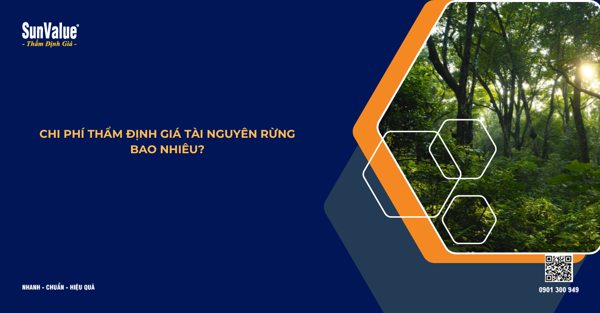 CHI PHÍ THẨM ĐỊNH GIÁ TÀI NGUYÊN RỪNG BAO NHIÊU?
