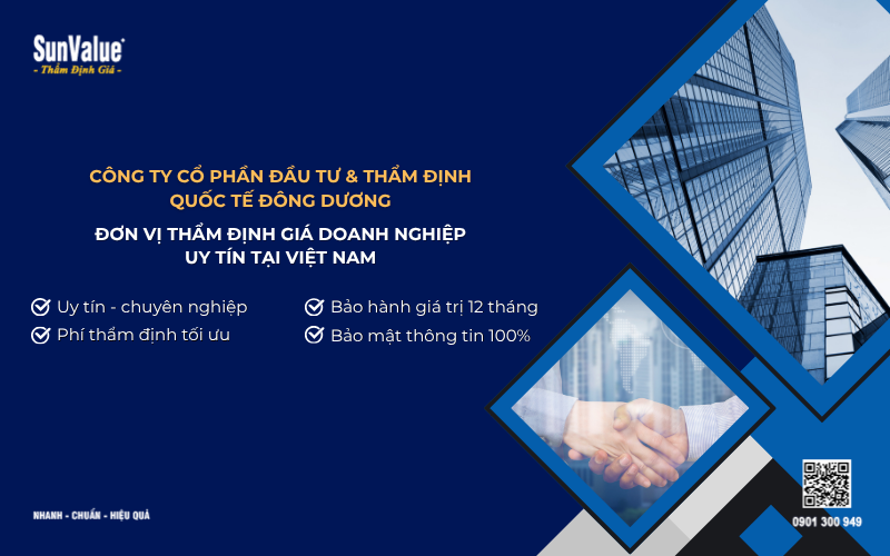 công ty thẩm định giá doanh nghiệp uy tín