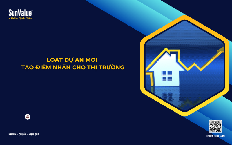 Dự án bất động sản mới, thẩm định giá bất động sản