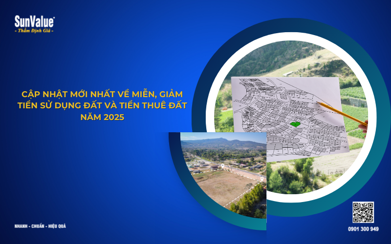 cập nhật trường hợp được miễn, giảm tiền sử dụng đất năm 2025