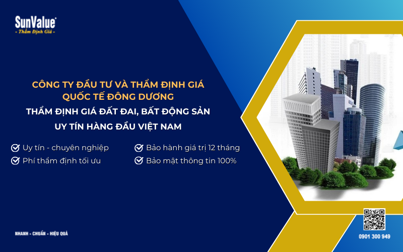 công ty thẩm định giá đất đai uy tín