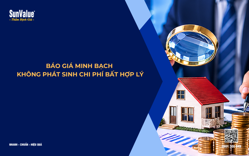 phí thẩm định giá minh bạch