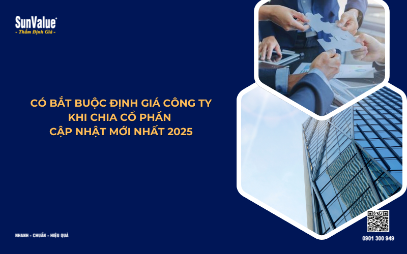 có bắt buộc thẩm định giá công ty khi chia cổ phần