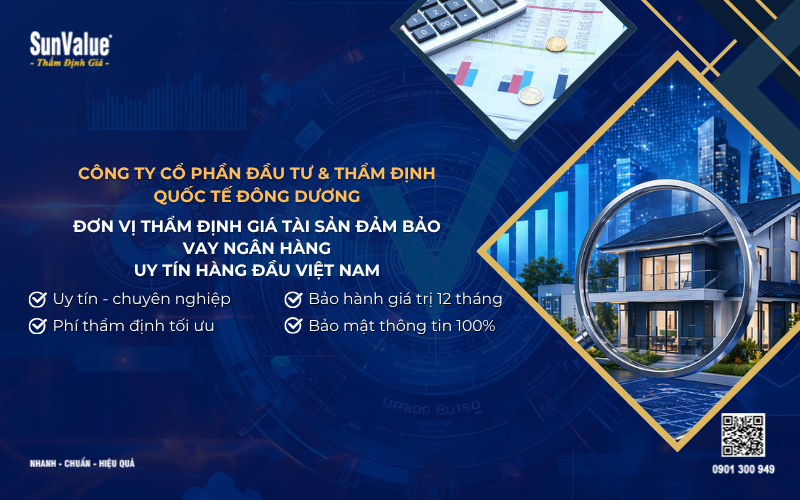 thẩm định giá vay vốn ngân hàng