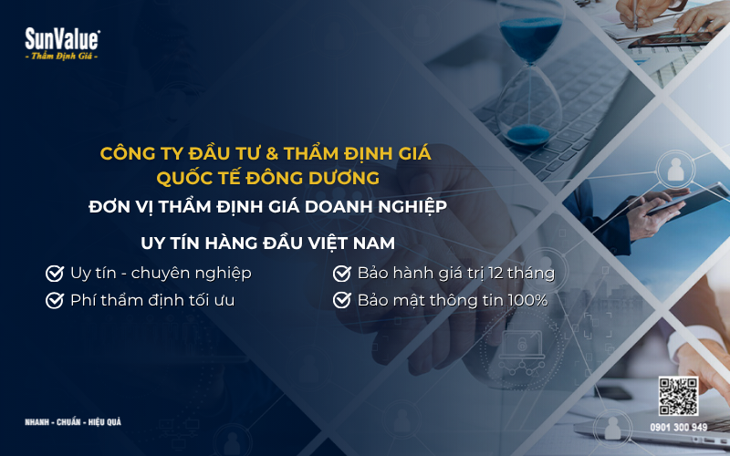 công ty thẩm định giá doanh nghiệp uy tín