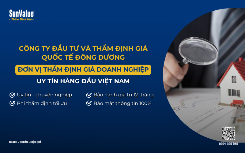 công ty thẩm định giá doanh nghiệp uy tín