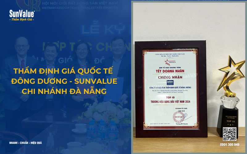 Danh sách công ty thẩm định giá tại Đà Nẵng Thẩm định giá Quốc tế Đông Dương