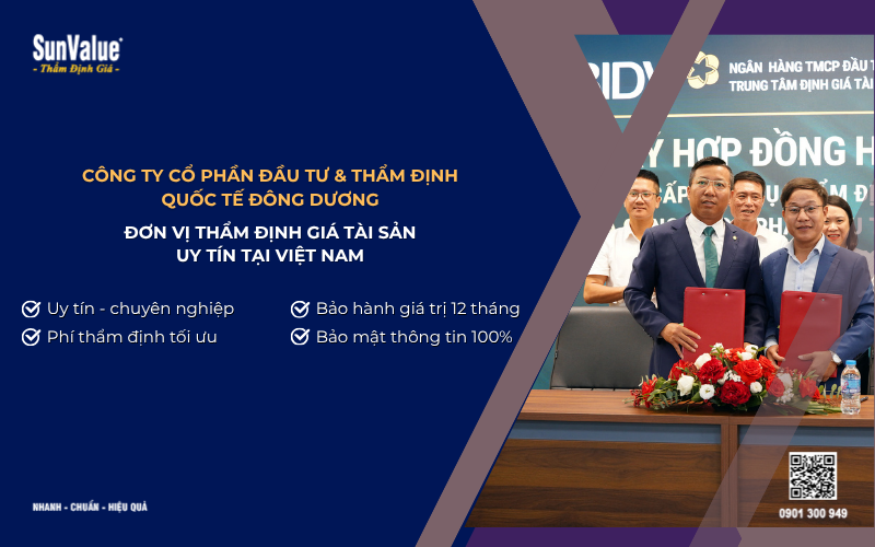 công ty thẩm định giá uy tín tại Việt Nam