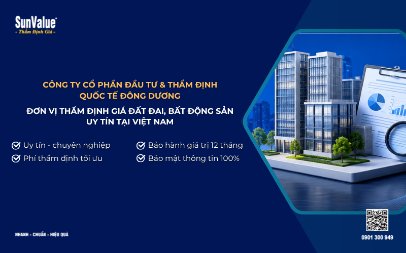đơn vị thẩm định giá đất uy tín