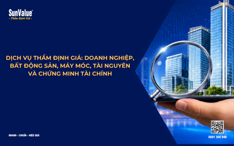dịch vụ thẩm định giá bất động sản