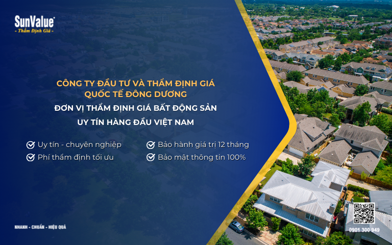 công ty thẩm định giá bất động sản uy tín, thẩm định giá nhà, thẩm định giá căn hộ