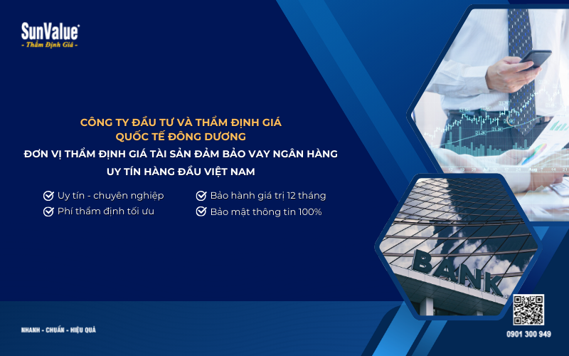 công ty thẩm định giá tài sảnvay ngân hàng 