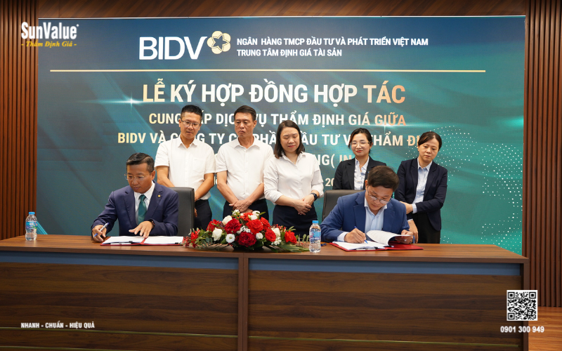 INA ký kết thẩm định giá độc lập cùng BIDV