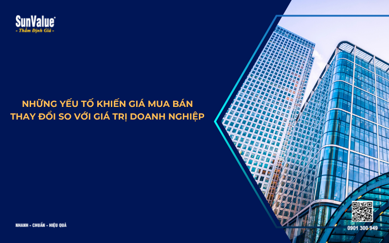 những yếu tố ảnh hướng trên giá trị doanh nghiệp