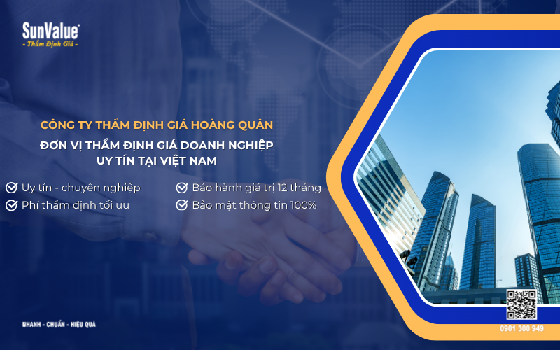 công ty thẩm định giá doanh nghiệp uy tín