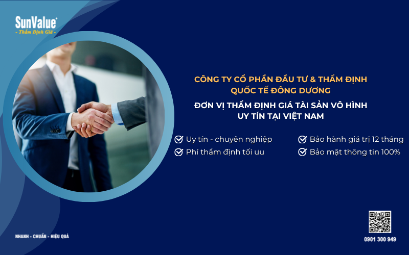 công ty thẩm định giá tài sản vô hình uy tín