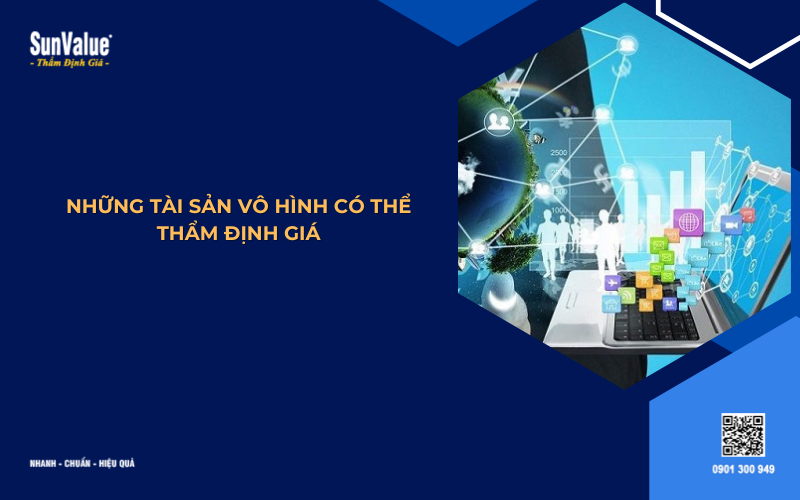 những tài sản vô hình có thể thẩm định giá
