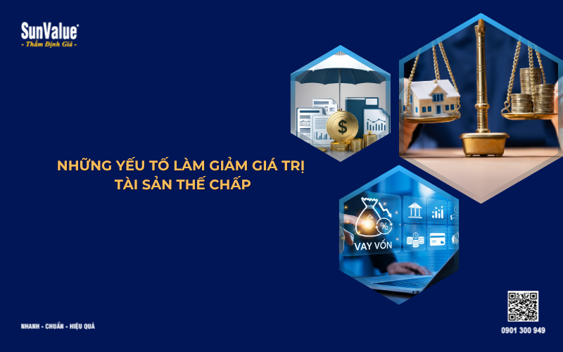 Những yếu tố làm giảm giá trị tài sản thế chấp