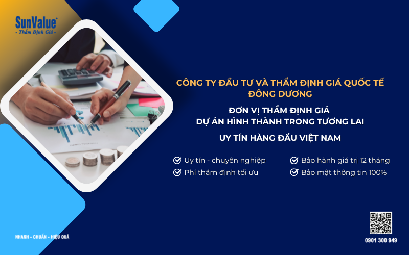 công ty thẩm định giá dự án hình thành trong tương lai uy tín 