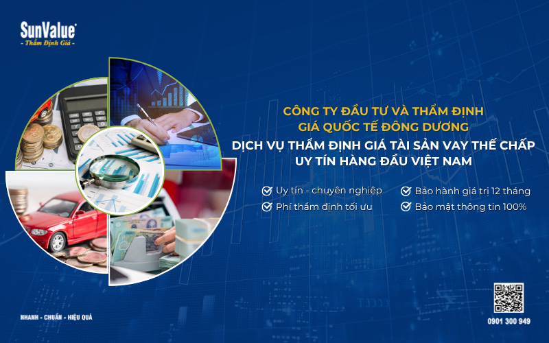 công ty thẩm định giá tài sản vay ngân hàng