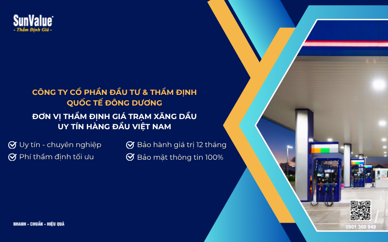 công ty thẩm định giá trạm xăng dầu uy tín