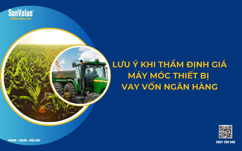 Định giá máy móc công nghiệp