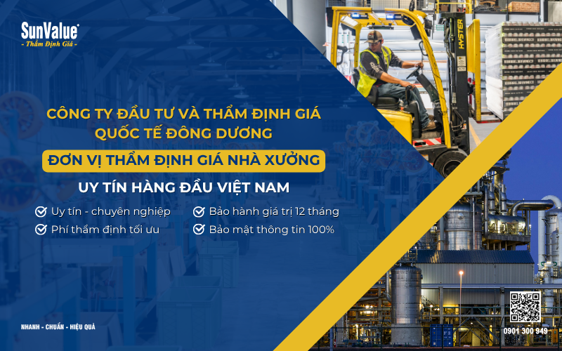 Công ty thẩm định giá máy móc thiết bị