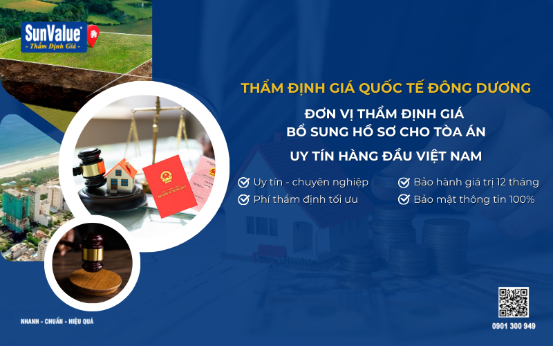 công ty thẩm định giá tài sản uy tín tại Việt Nam