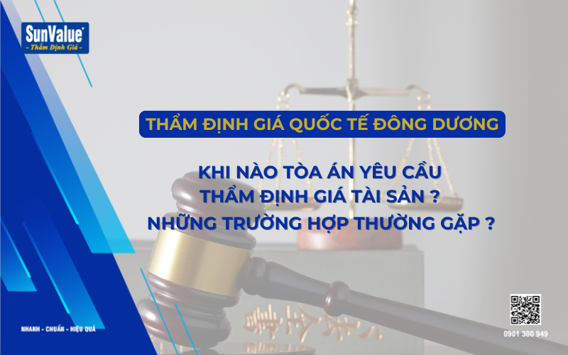 thẩm định giá tài sản cho tòa án