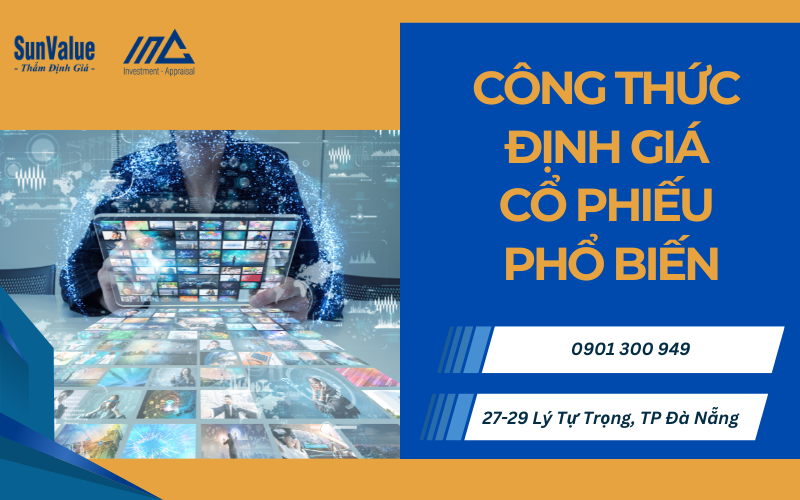 Công thức định giá cổ phiếu phổ biến