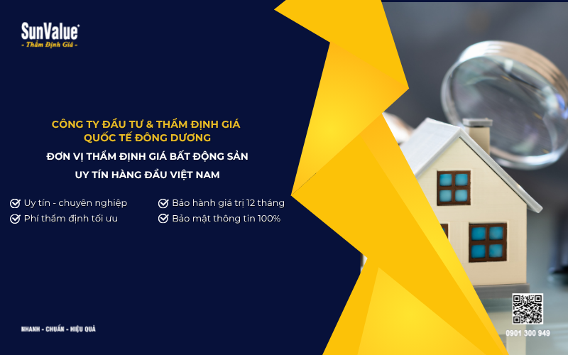 Công ty thẩm định giá bất động sản