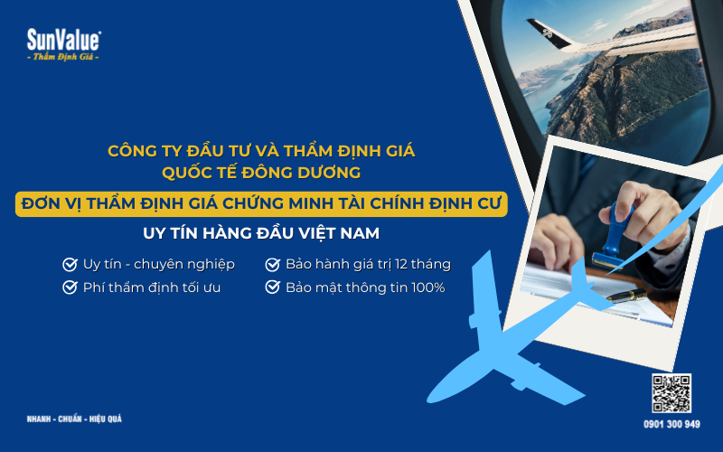 công ty thẩm định giá chứng minh tài chính định cư uy tín