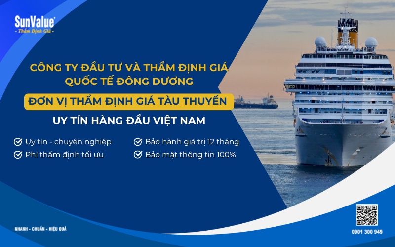 công ty thẩm định giá tàu thuyền