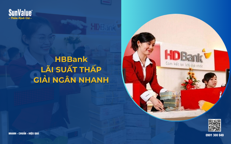 HBBank cho vay lãi suất thấp giải ngân nhanh 2025