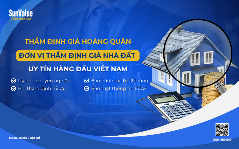 Công ty thẩm định giá nhà đất uy tín