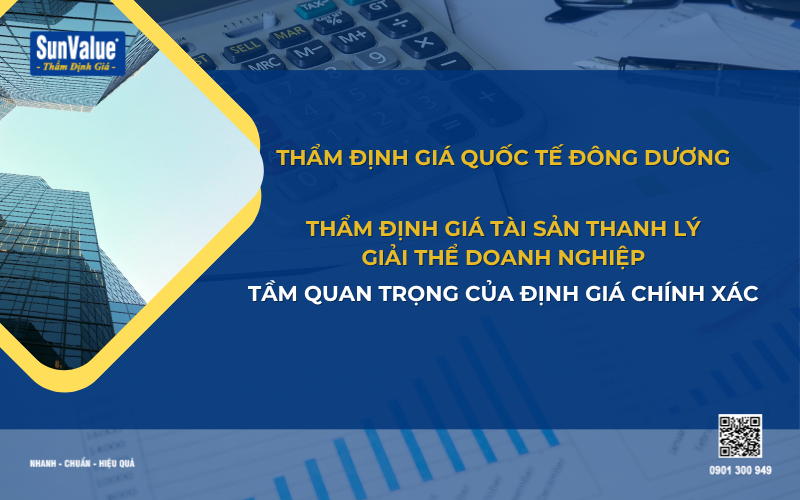 thẩm định giá tài sản thanh lý giải thế doanh nghiêpk