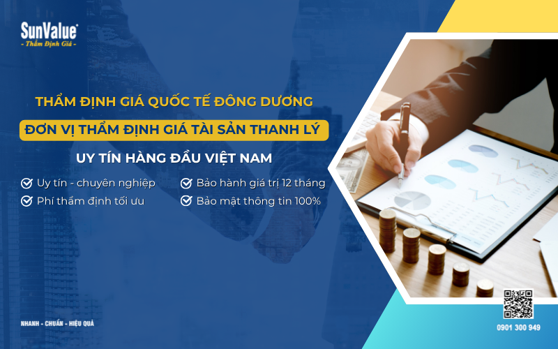 Công ty thẩm định giá tài sản thanh lý uy tín